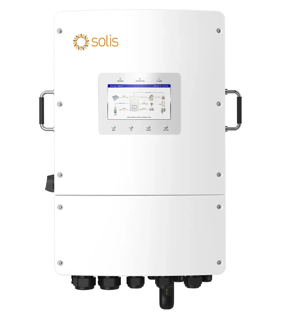 Инвертор солнечный гибридный Solis S6-EH3P15K02-NV-YD-L