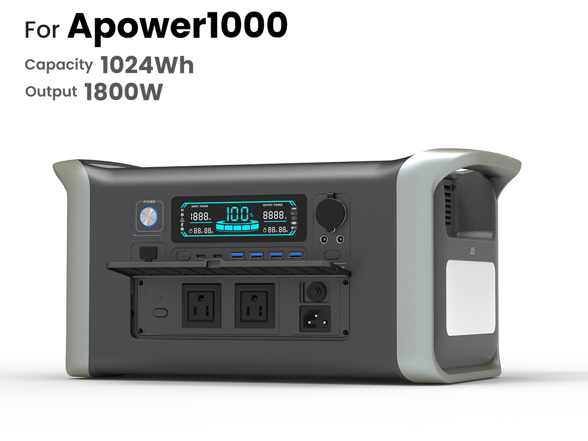 Портативная электростанция A-POWER1000 1024 Вт·ч 1800 Вт